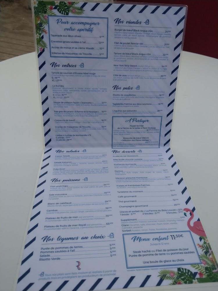 Sunset Beach - Menu Image 1